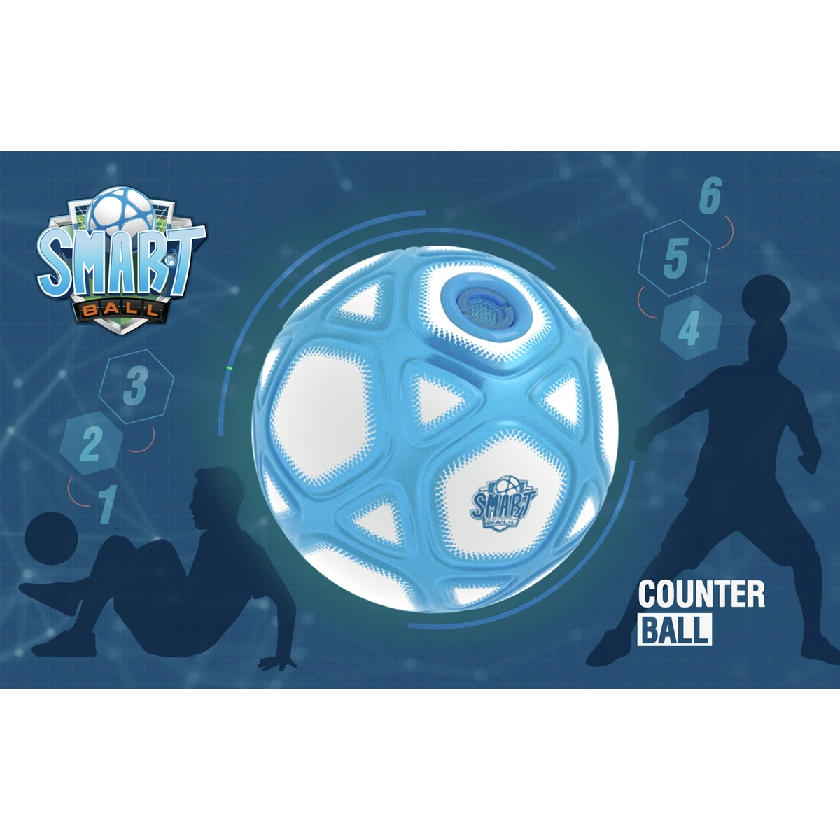 Smart Ball Kick Up Counting Football with Lights and Sounds
