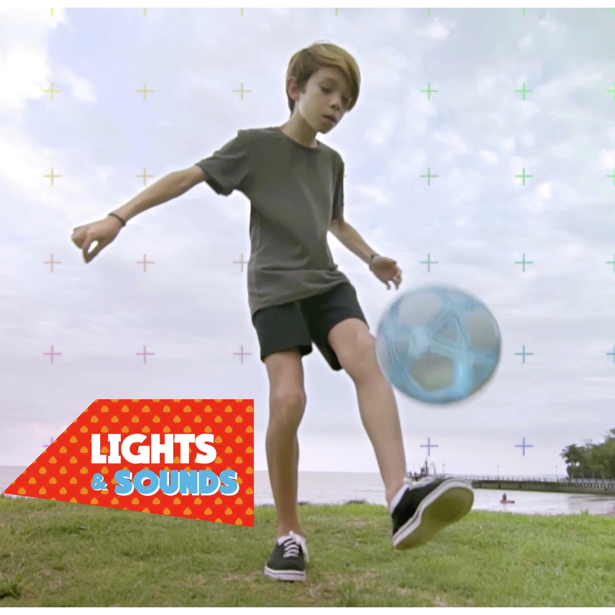 Smart Ball Kick Up Counting Football with Lights and Sounds