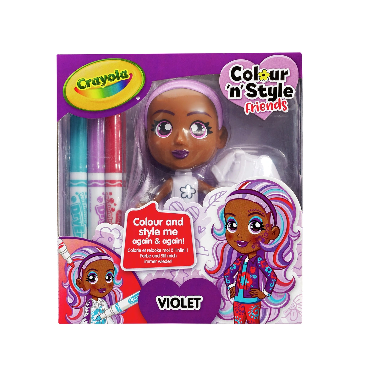 Crayola Colour 'n' Style Friends Assortment