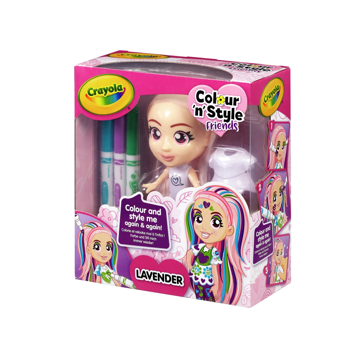 Crayola Colour 'n' Style Friends Assortment