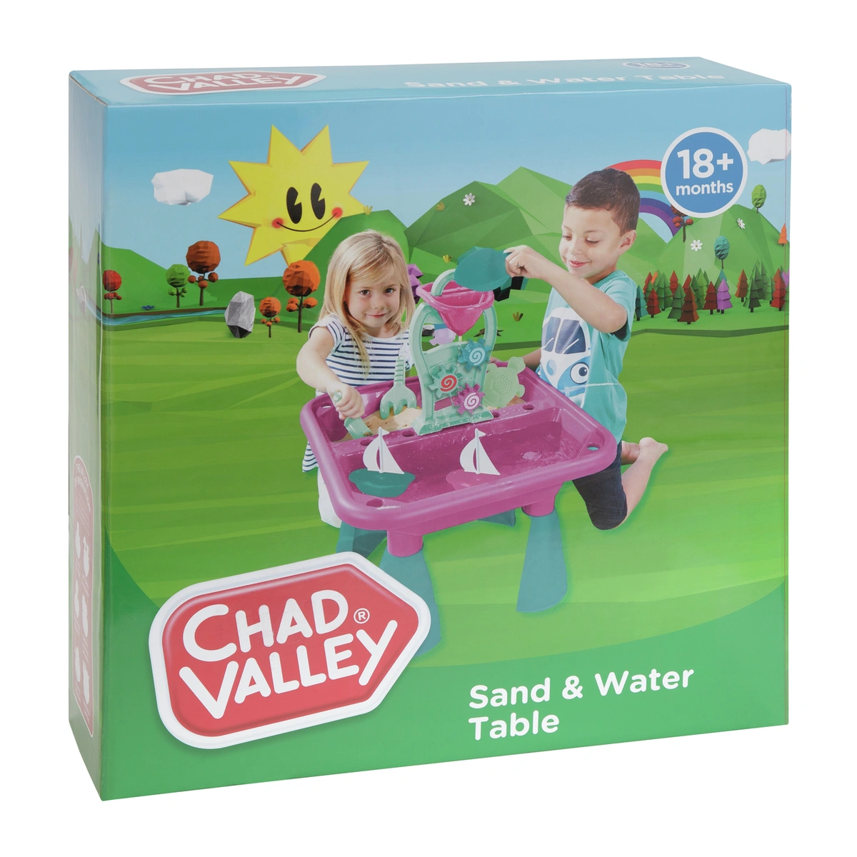 Chad Valley Sand and Water Table - Pink
