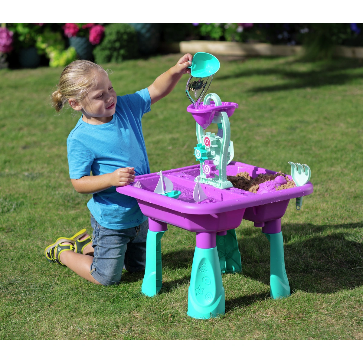 Chad Valley Sand and Water Table - Pink