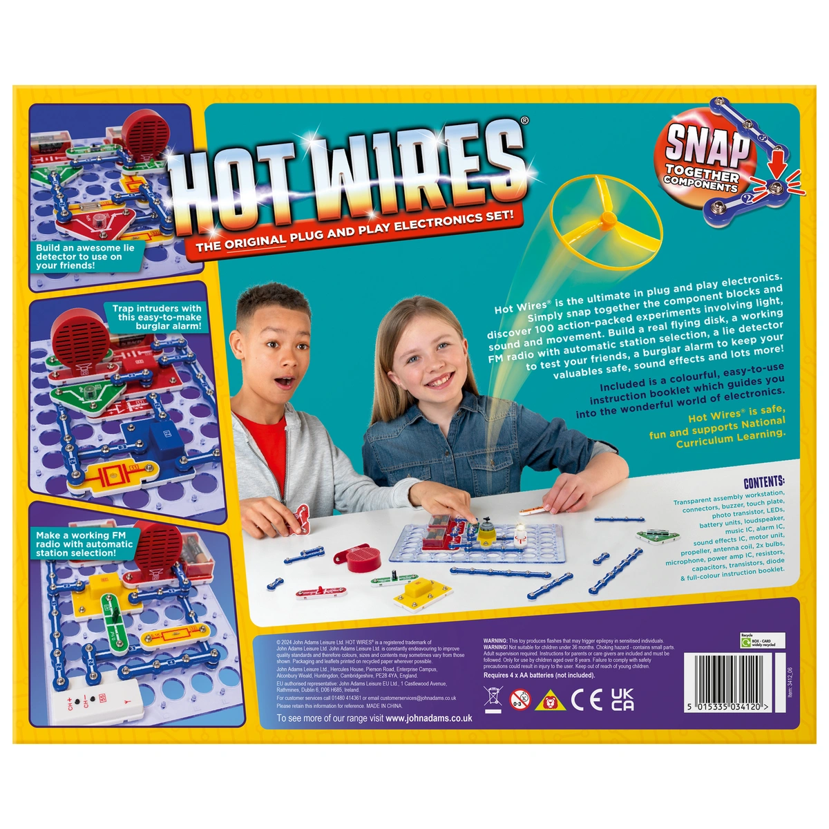 John Adams Hot Wires Electronics Set