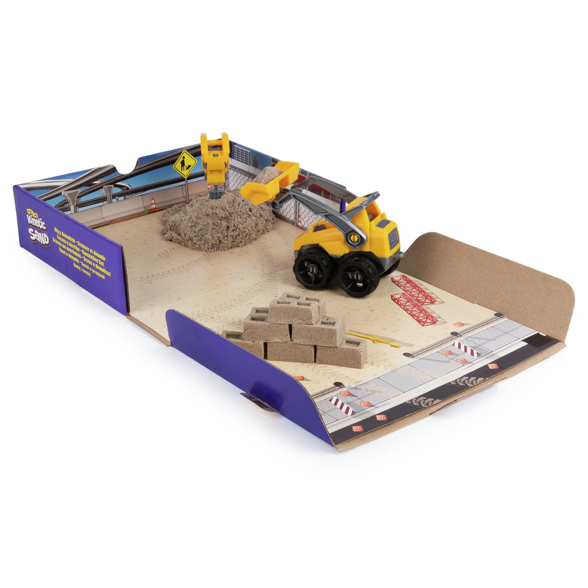 Kinetic Sand Dig and Demolish Set
