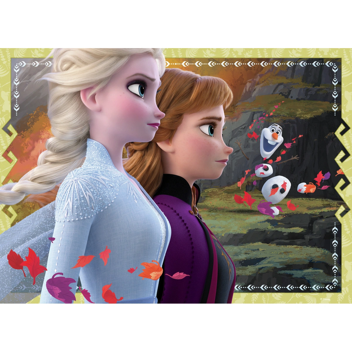 Disney Frozen 2 42 Piece Jigsaw Puzzle - Set of 4