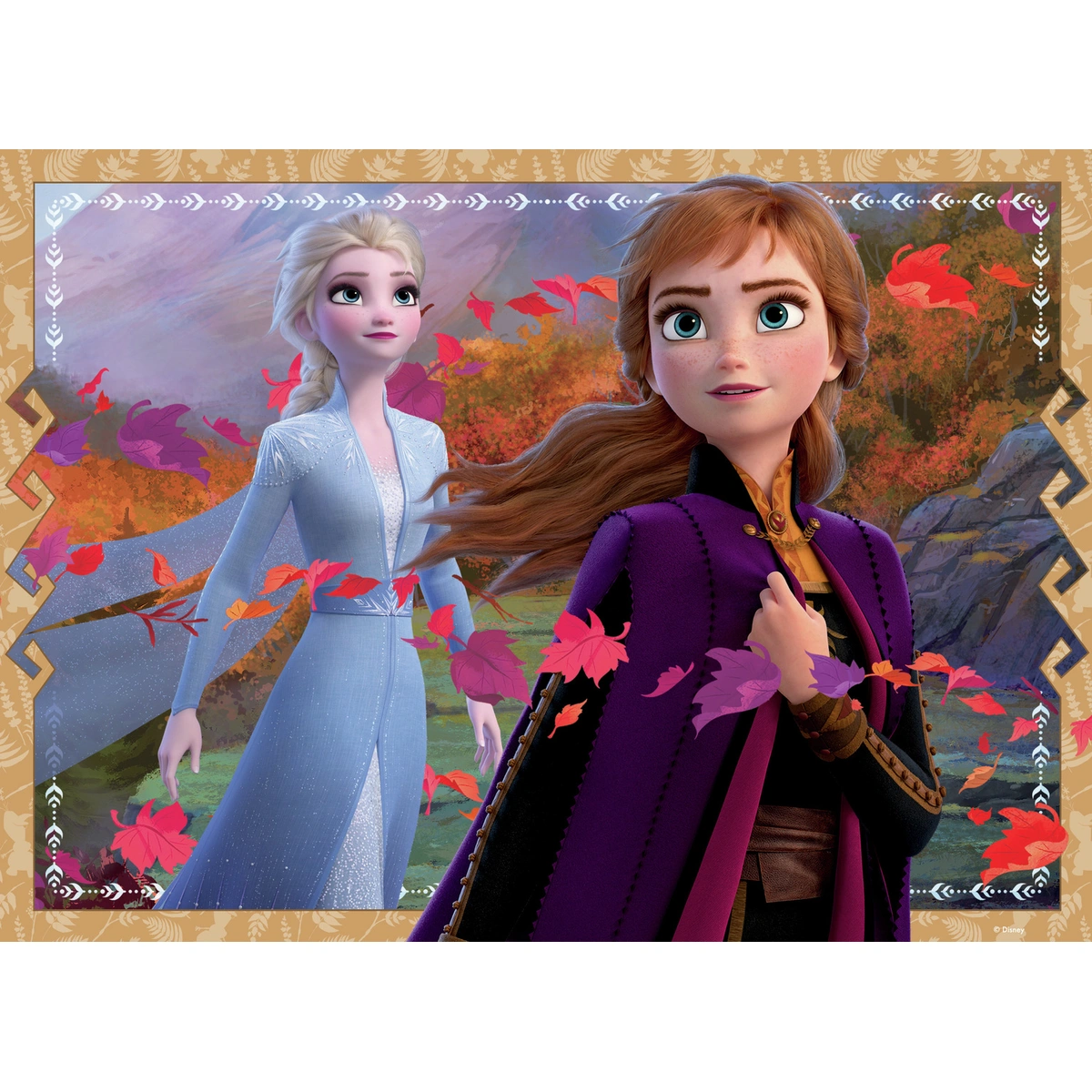 Disney Frozen 2 42 Piece Jigsaw Puzzle - Set of 4