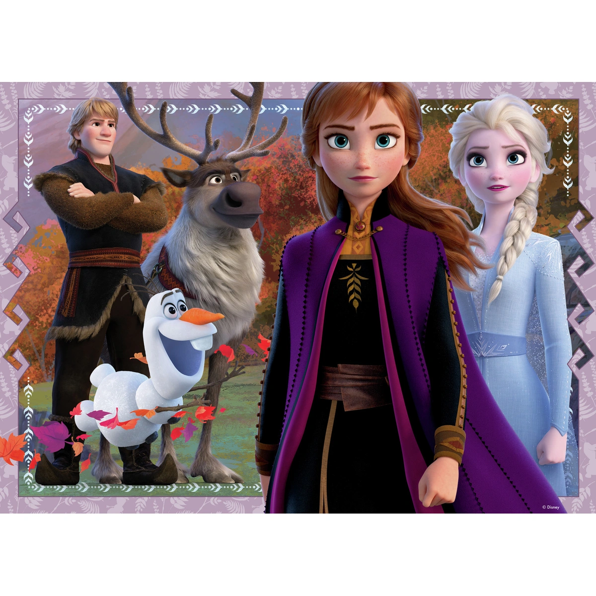 Disney Frozen 2 42 Piece Jigsaw Puzzle - Set of 4