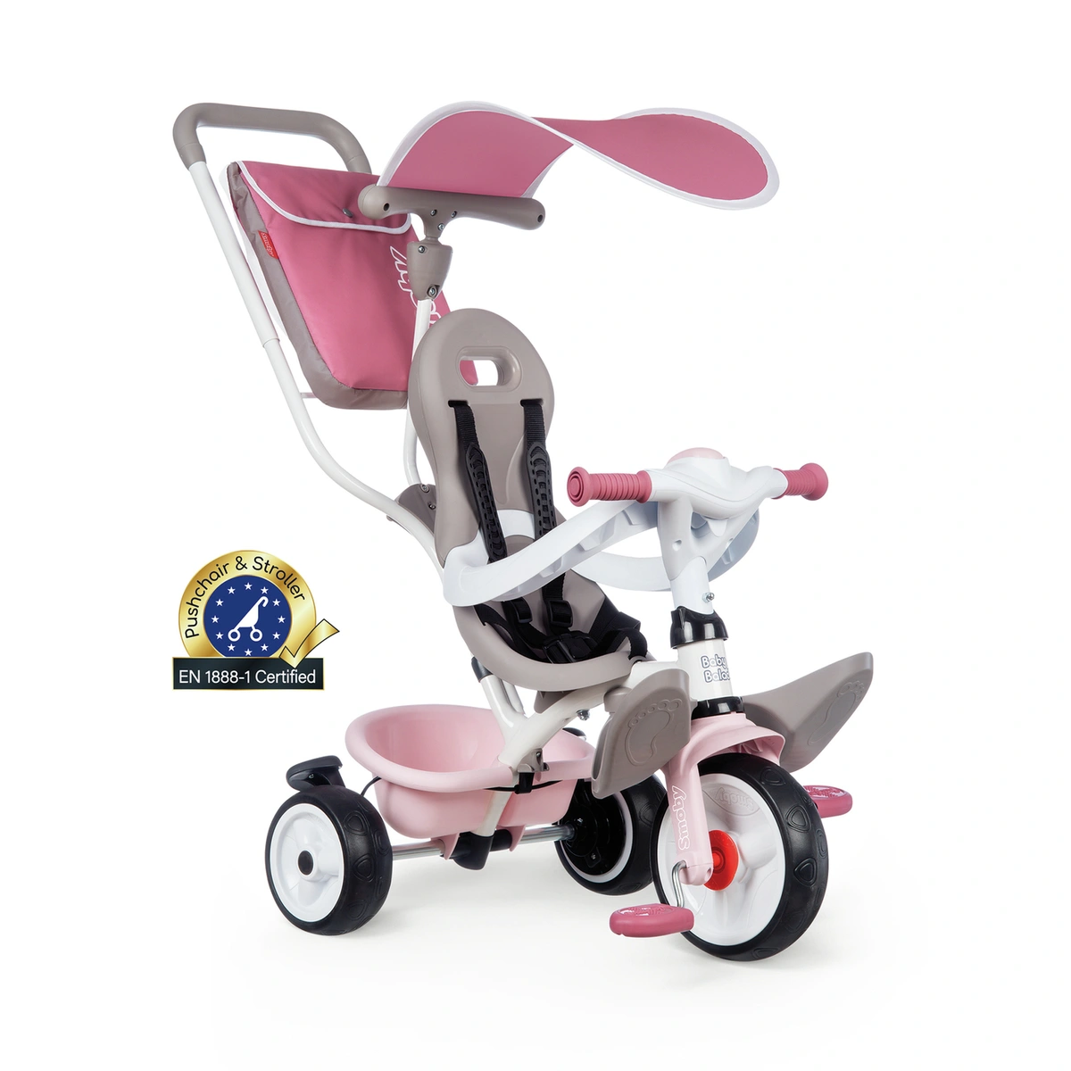 Smoby Baby Balade 3-in-1 Trike Ride On - Pink