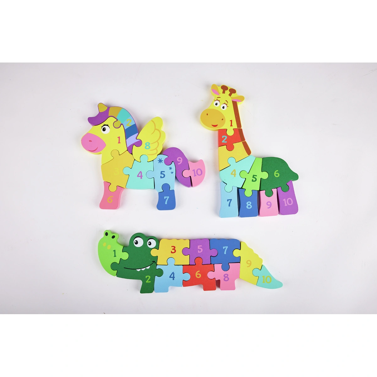 Chad Valley Wooden Animal Kids Jigsaw Puzzle