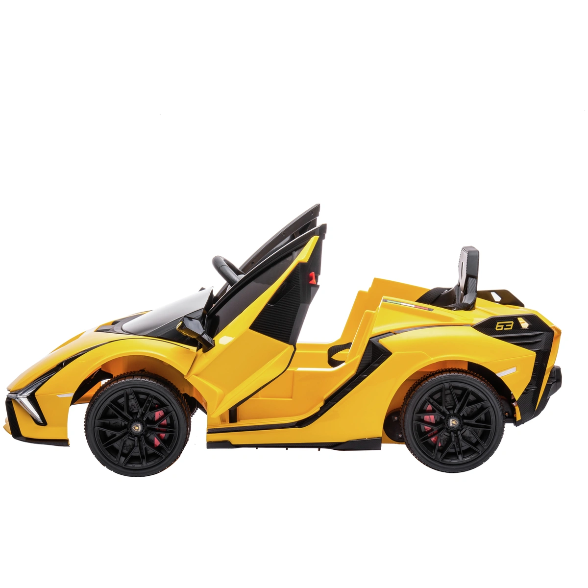 Hyper Lamborghini Sian 12V Powered Vehicle - Yellow