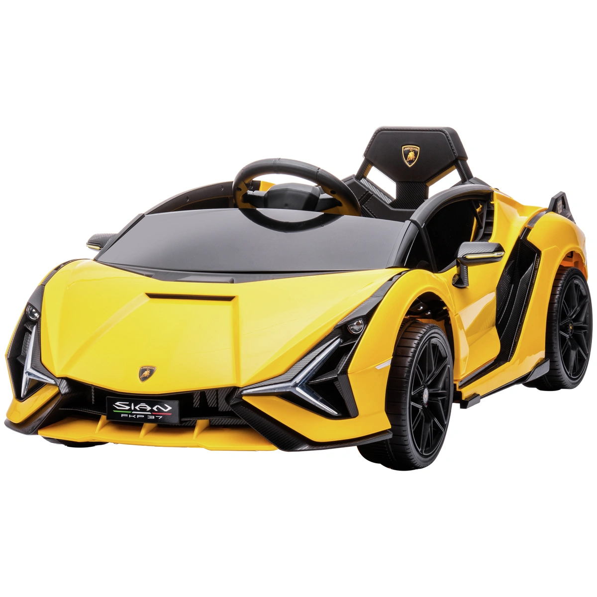 Hyper Lamborghini Sian 12V Powered Vehicle - Yellow