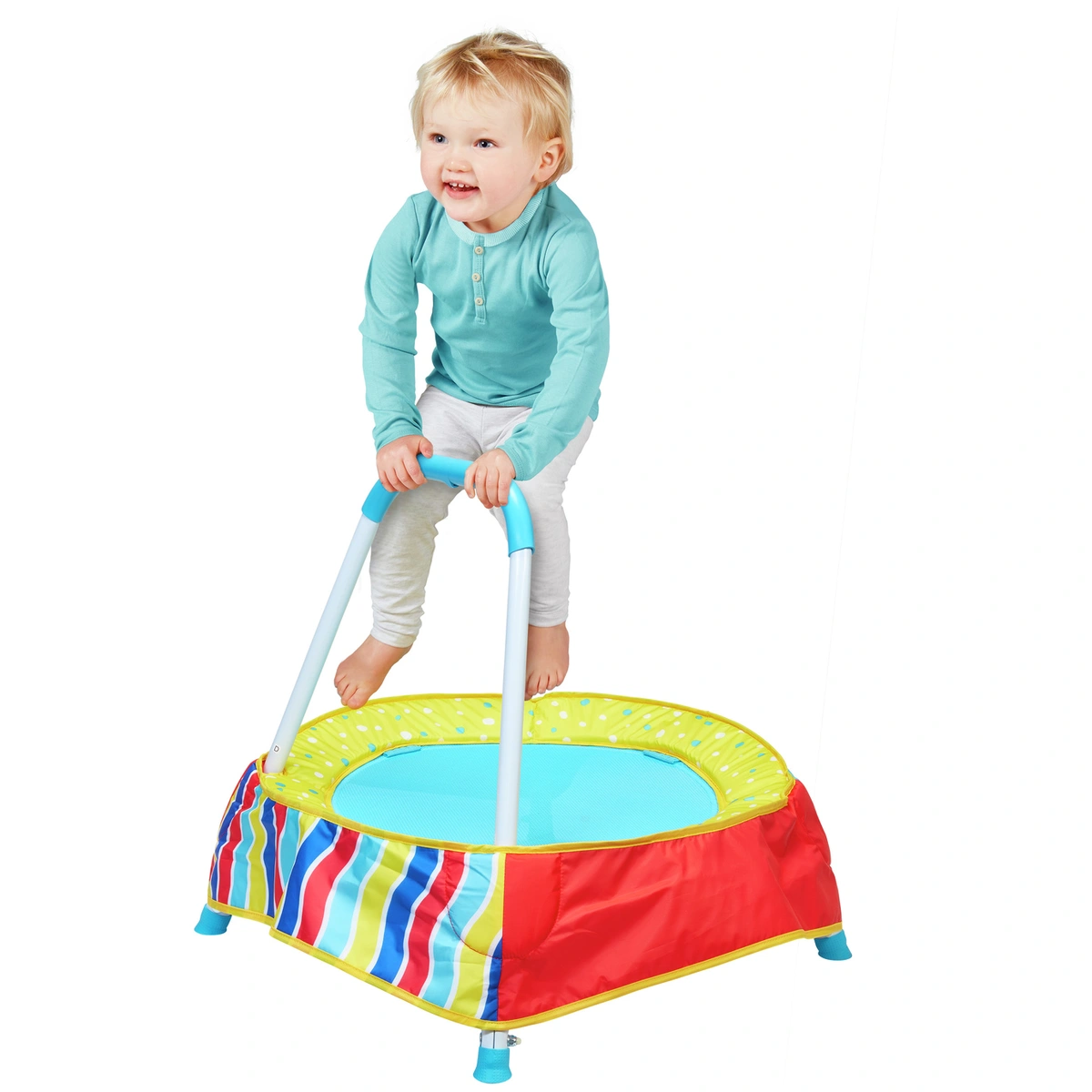 Chad Valley Toddler 2 Ft. Trampoline - Multicoloured
