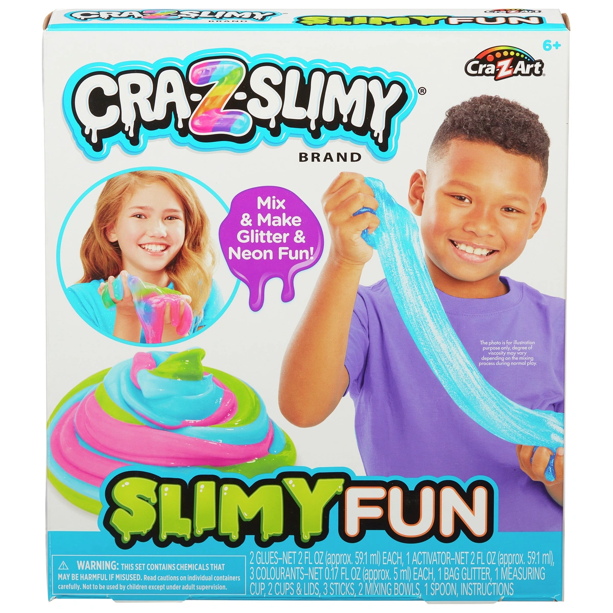Cra Z Slimy Fun Set