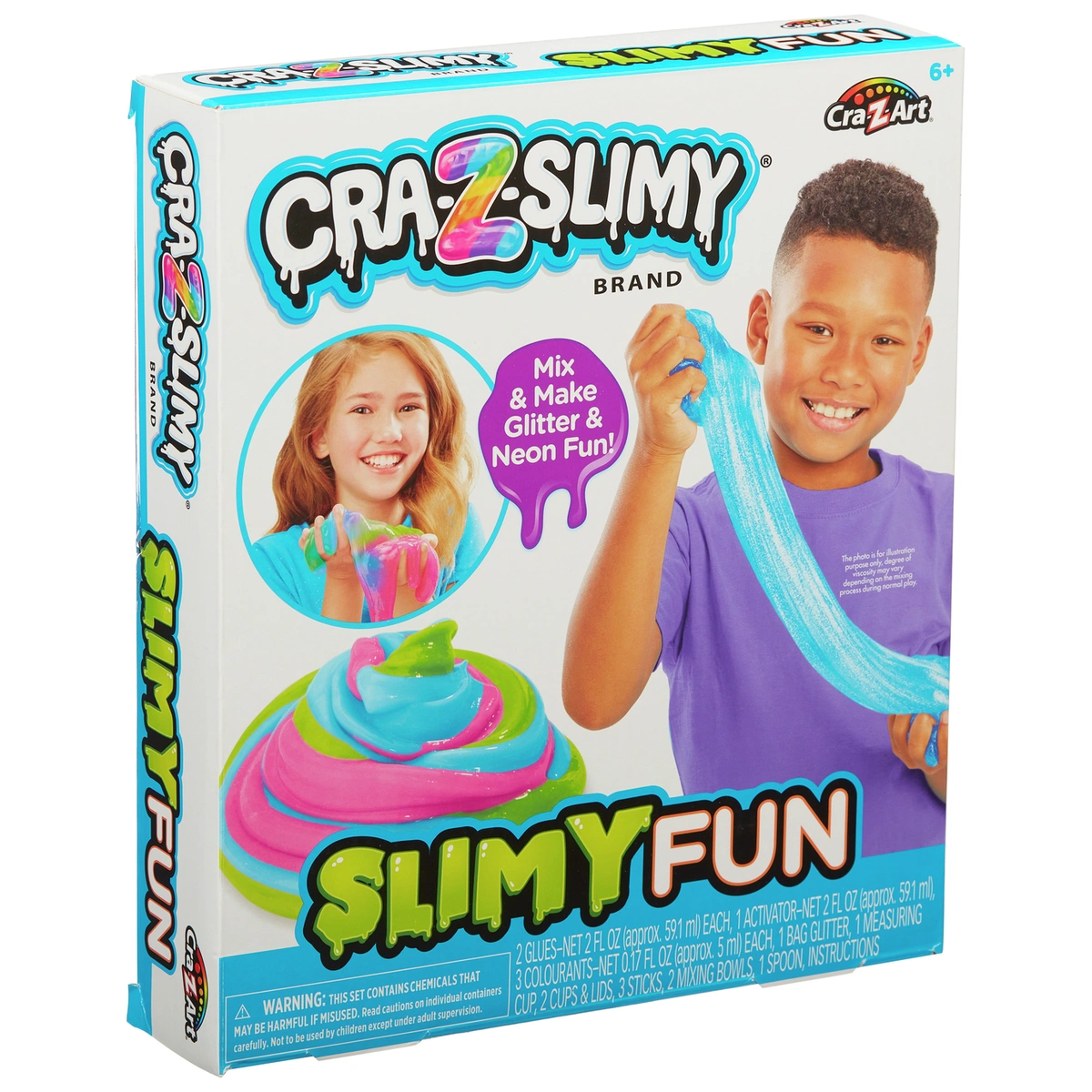 Cra Z Slimy Fun Set