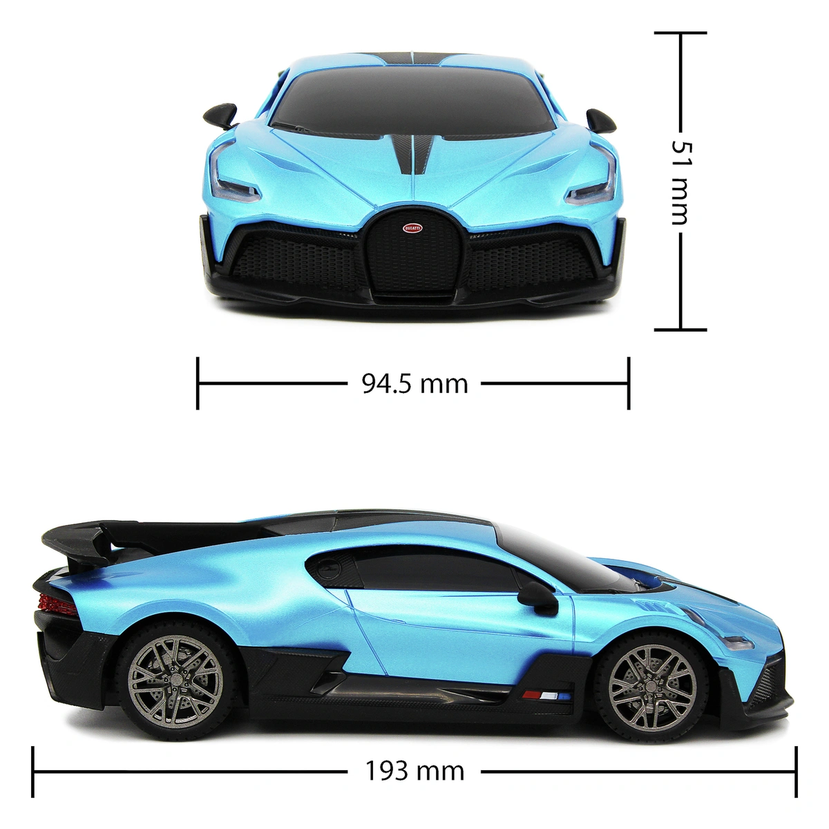 CMJ RC Cars Bugatti Radio Controlled Divo 1:24 Car