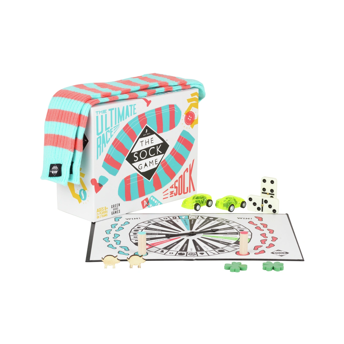 The Sock Game Family Activity Race Board Game