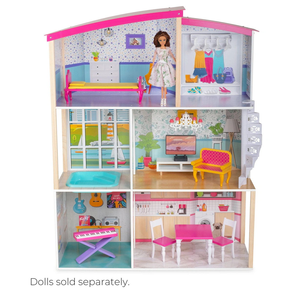 Jupiter Workshops Fashion Mansion Dolls House