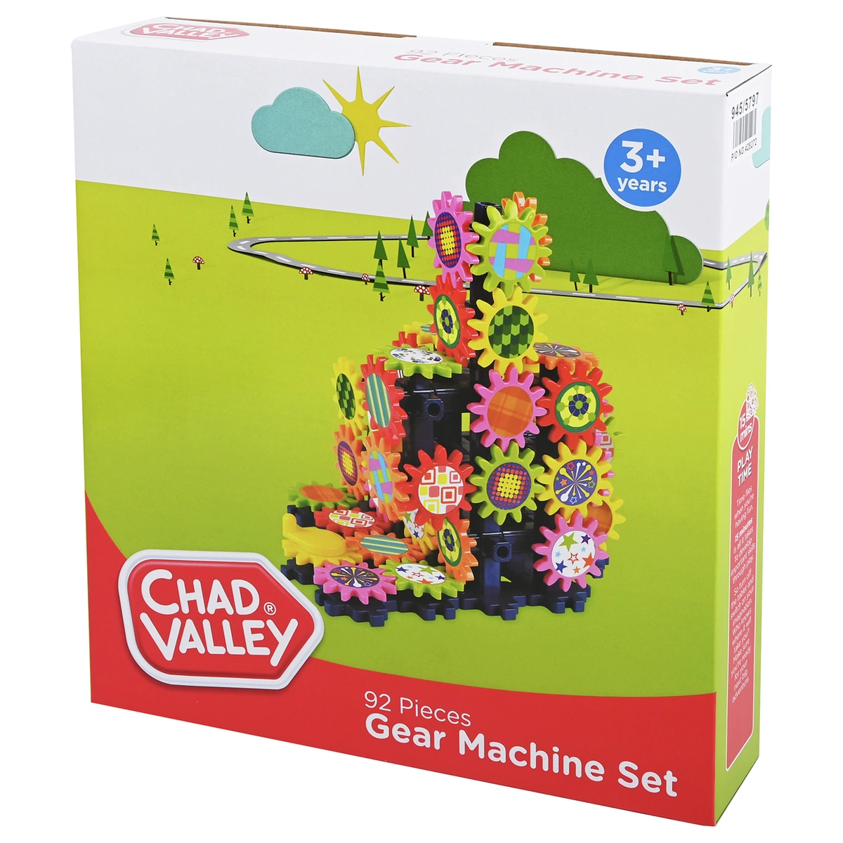 Chad Valley 92 Piece Gear Machine Set