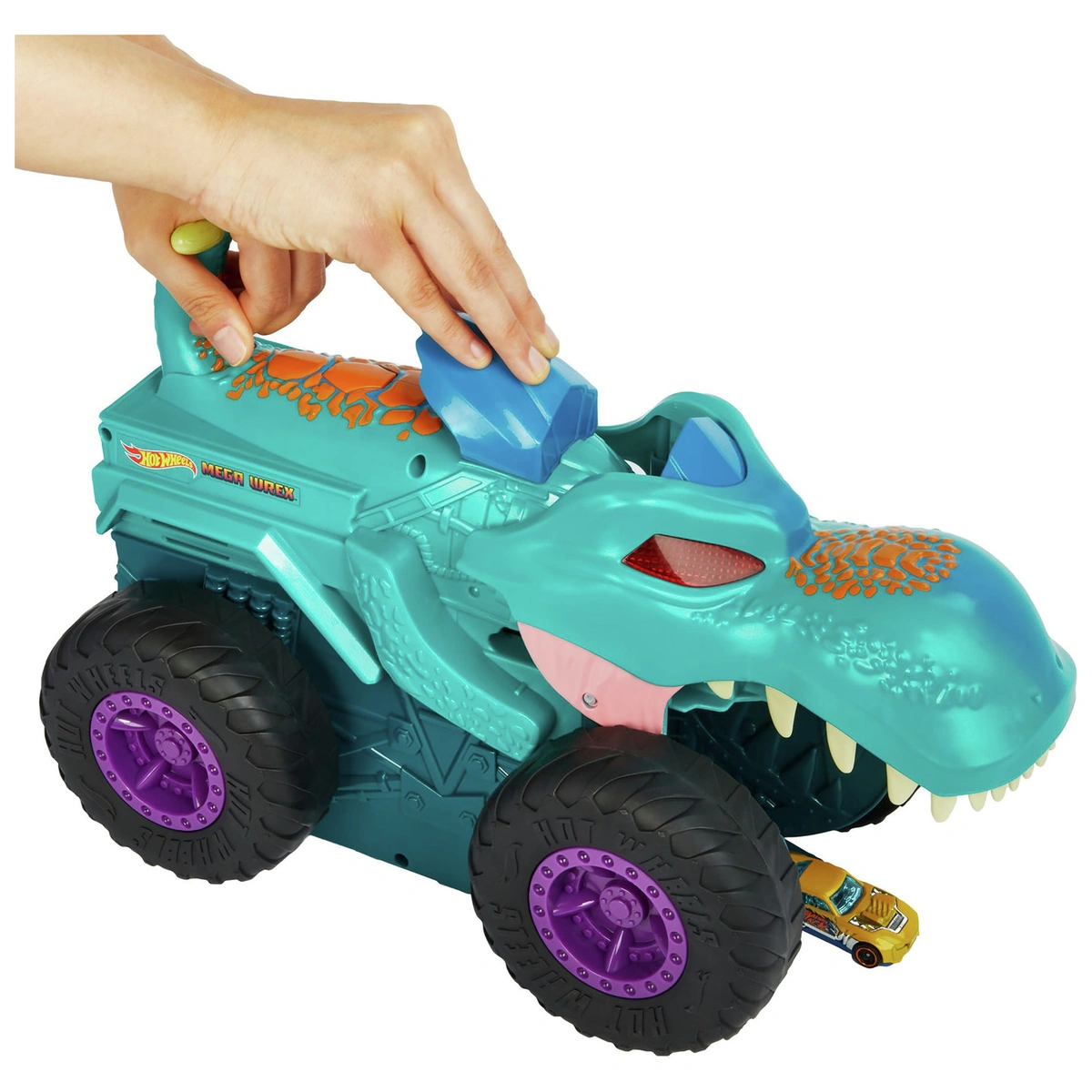 Hot Wheels Monster Trucks Car Chompin' Mega-Wrex Vehicle