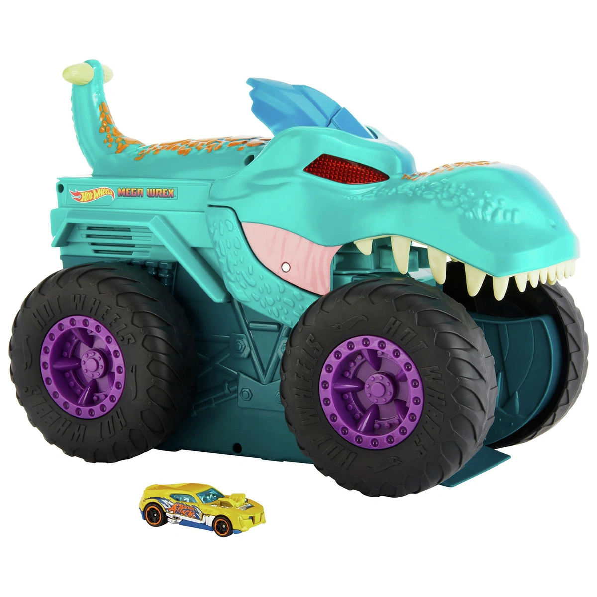 Hot Wheels Monster Trucks Car Chompin' Mega-Wrex Vehicle