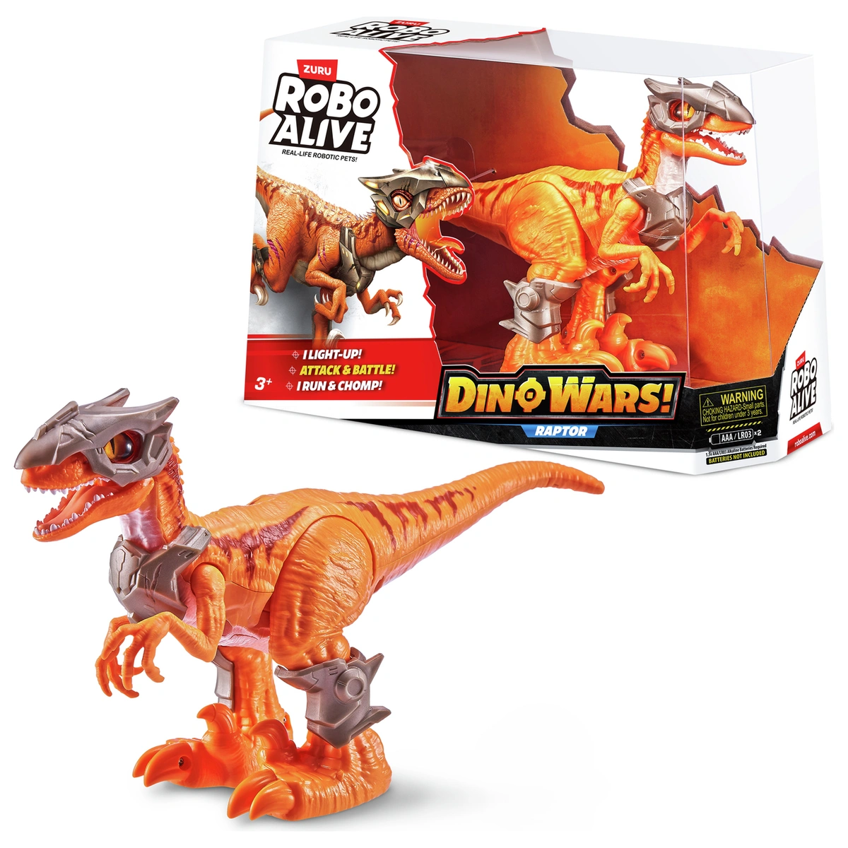 Zuru Robo Alive Dino Wars Raptor Toy