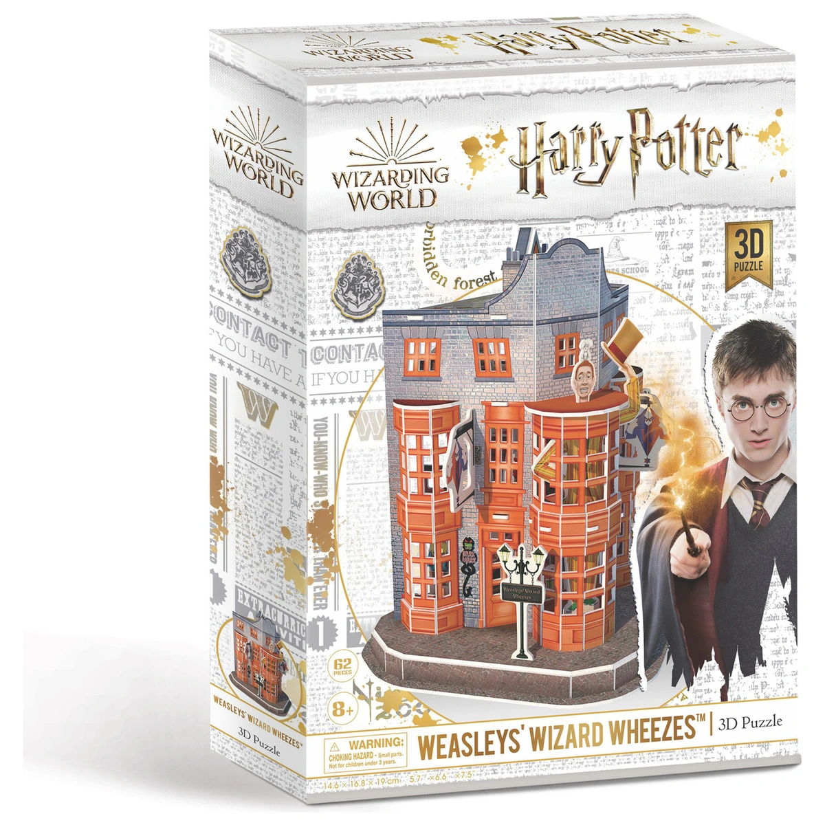 Harry Potter Weasley's Wizard Wheezes 3D Model Kit Puzzle