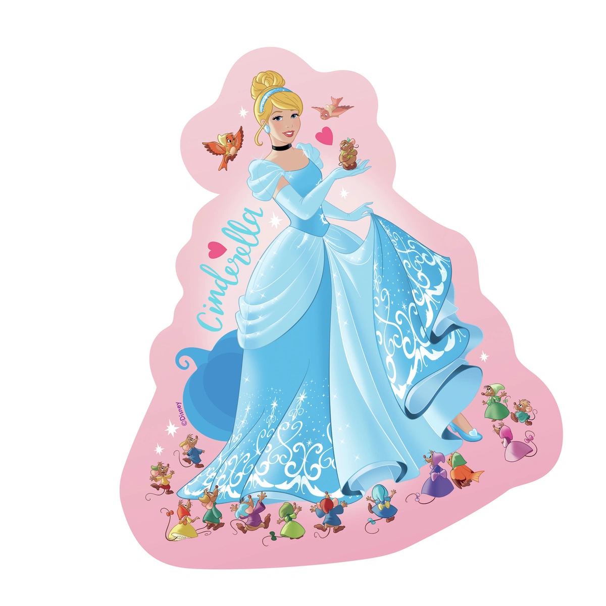 Disney Princess 4 Large Shaped Jigsaw Puzzle