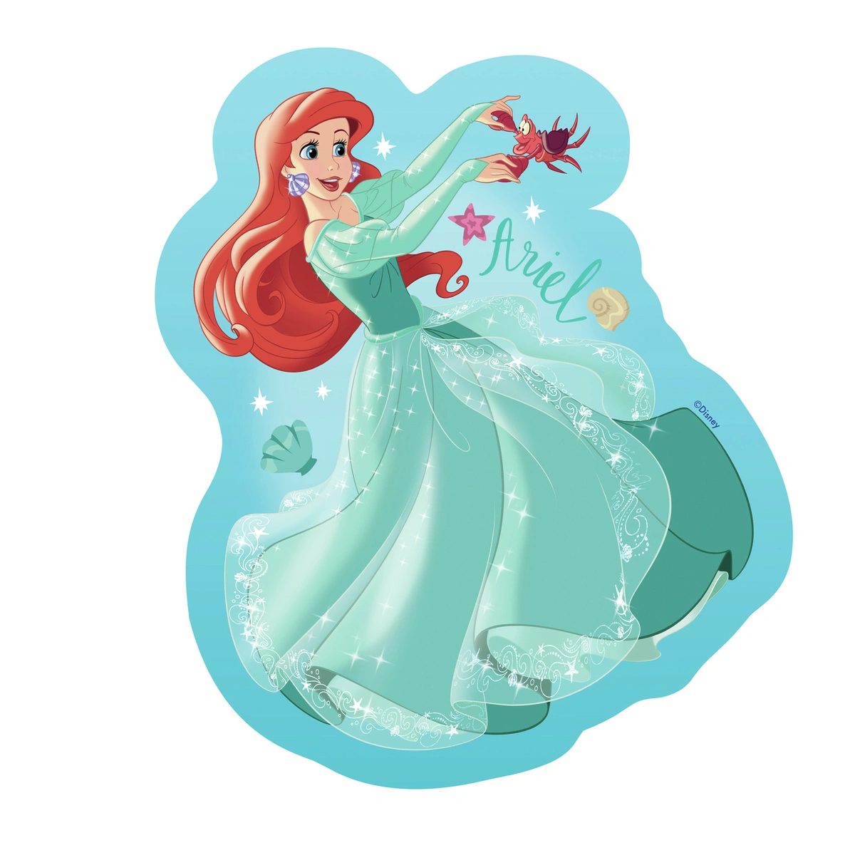 Disney Princess 4 Large Shaped Jigsaw Puzzle