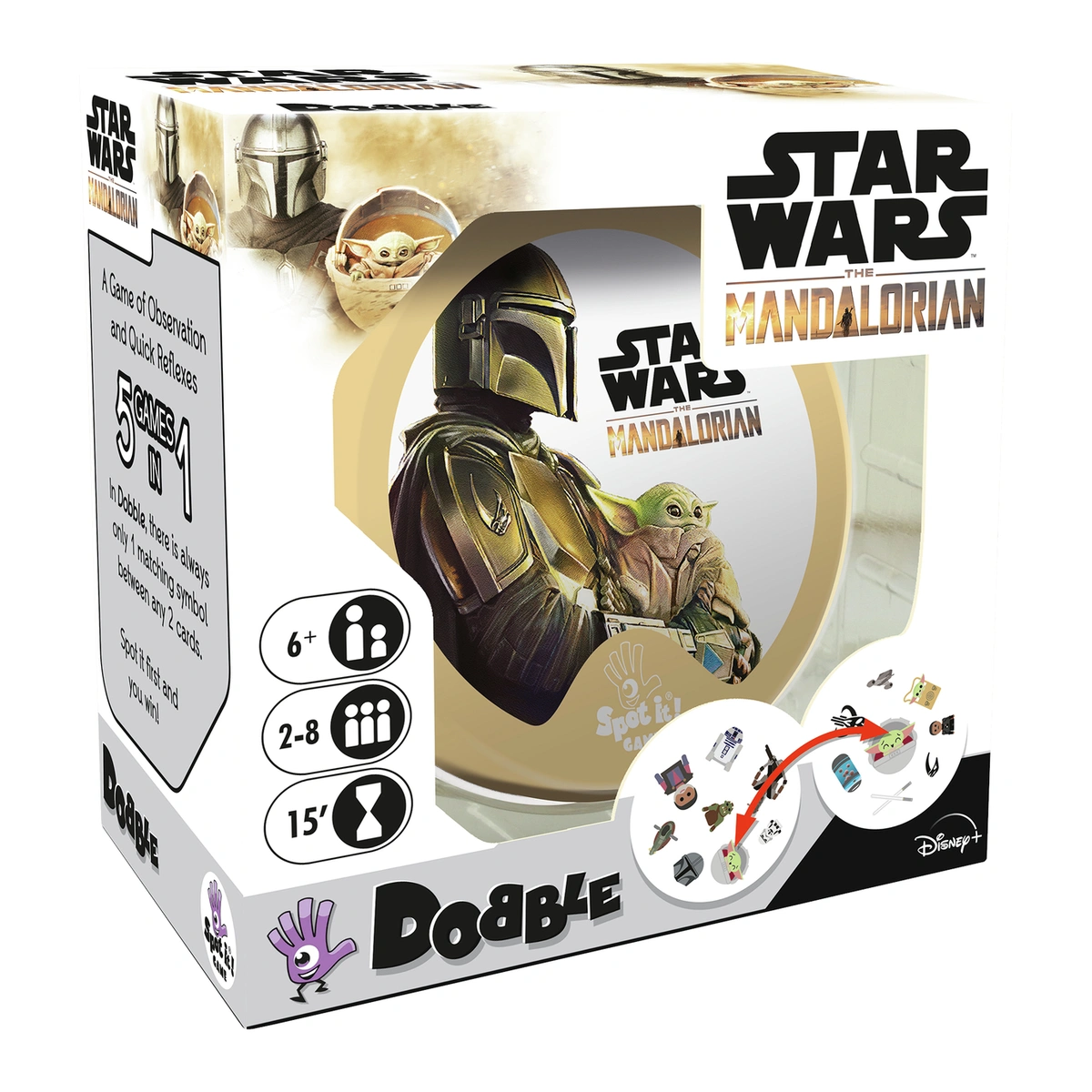 Dobble Star Wars Mandalorian Game