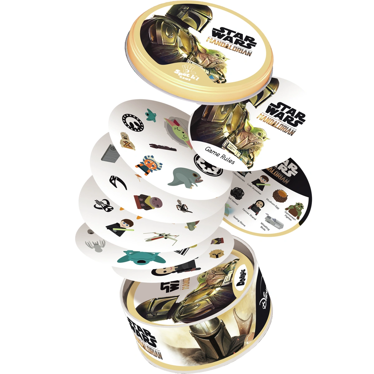 Dobble Star Wars Mandalorian Game