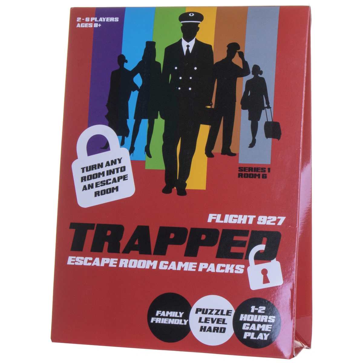 Trapped Escape Room Game Packs Flight 927