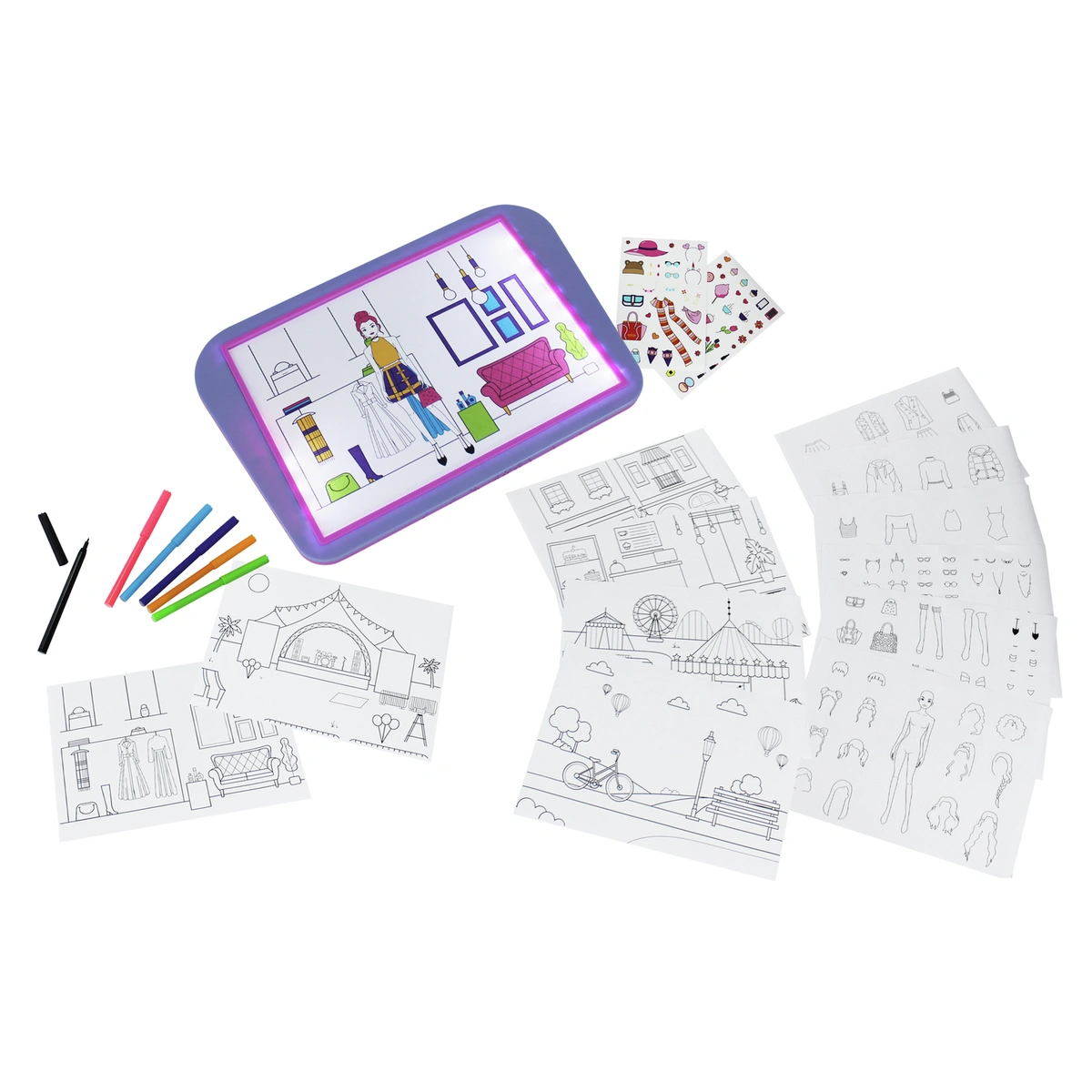 Chad Valley Be U Light Up Fashion Tracing