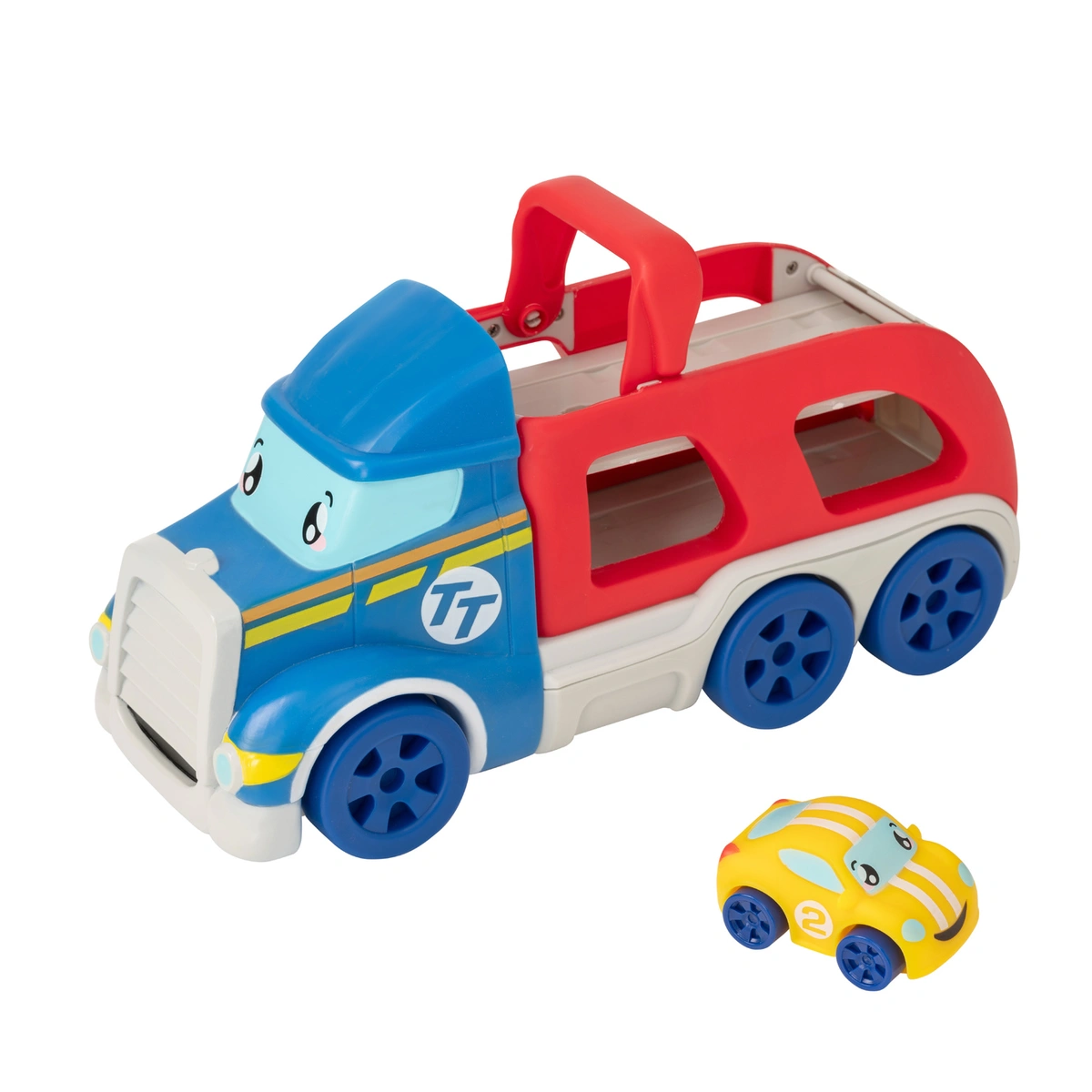 Chad Valley Toy Car Transporter & 1 Car