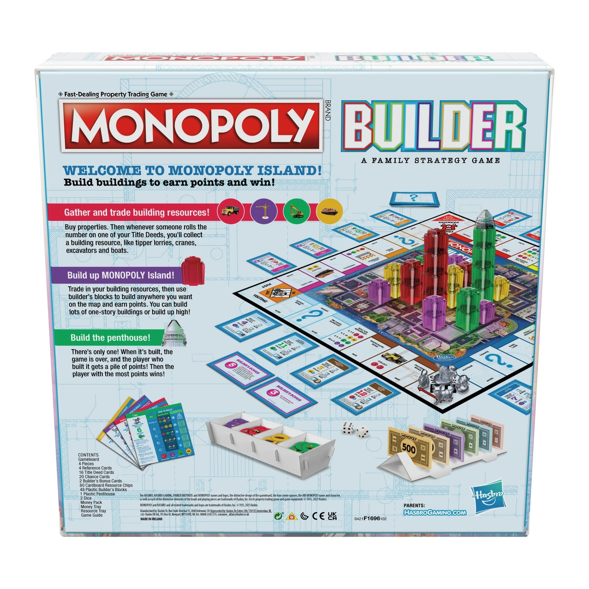 Monopoly Builder Board Game from Hasbro Gaming