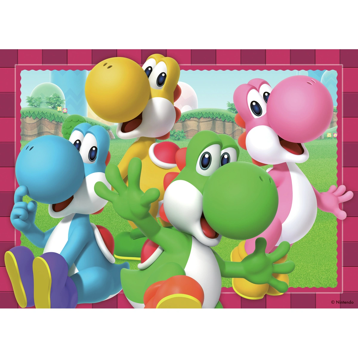 Super Mario 4 X 100 Piece Bumper Jigsaw Puzzle Pack