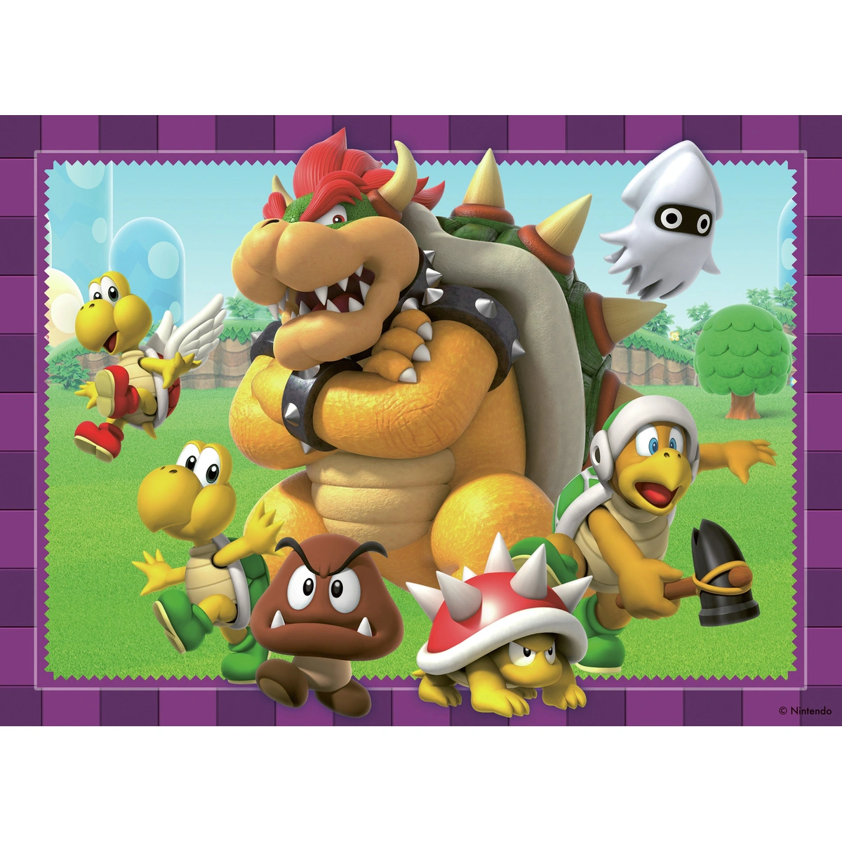 Super Mario 4 X 100 Piece Bumper Jigsaw Puzzle Pack