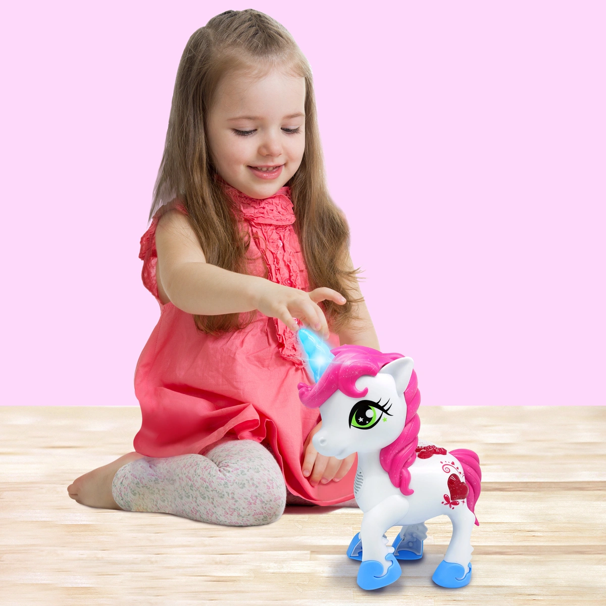 Chad Valley Touch and Talk Unicorn