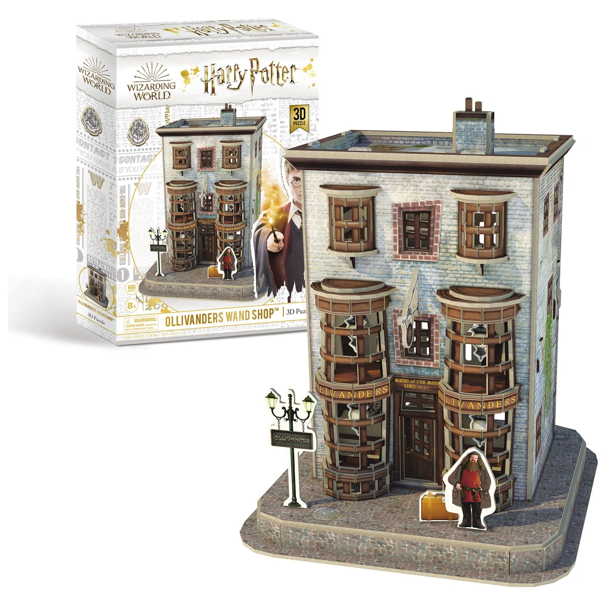Harry Potter Diagon Alley Olivanders 3D Model Kit Puzzle