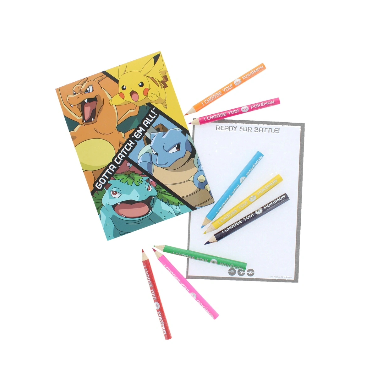 Pokemon Large Art Colouring Set