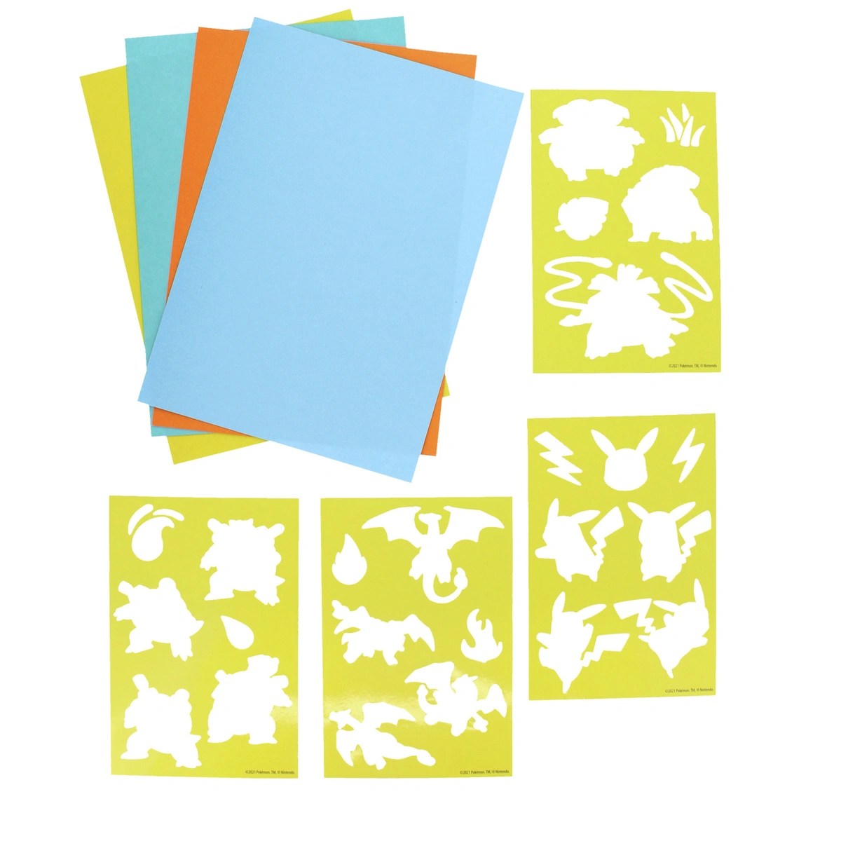 Pokemon Large Art Colouring Set