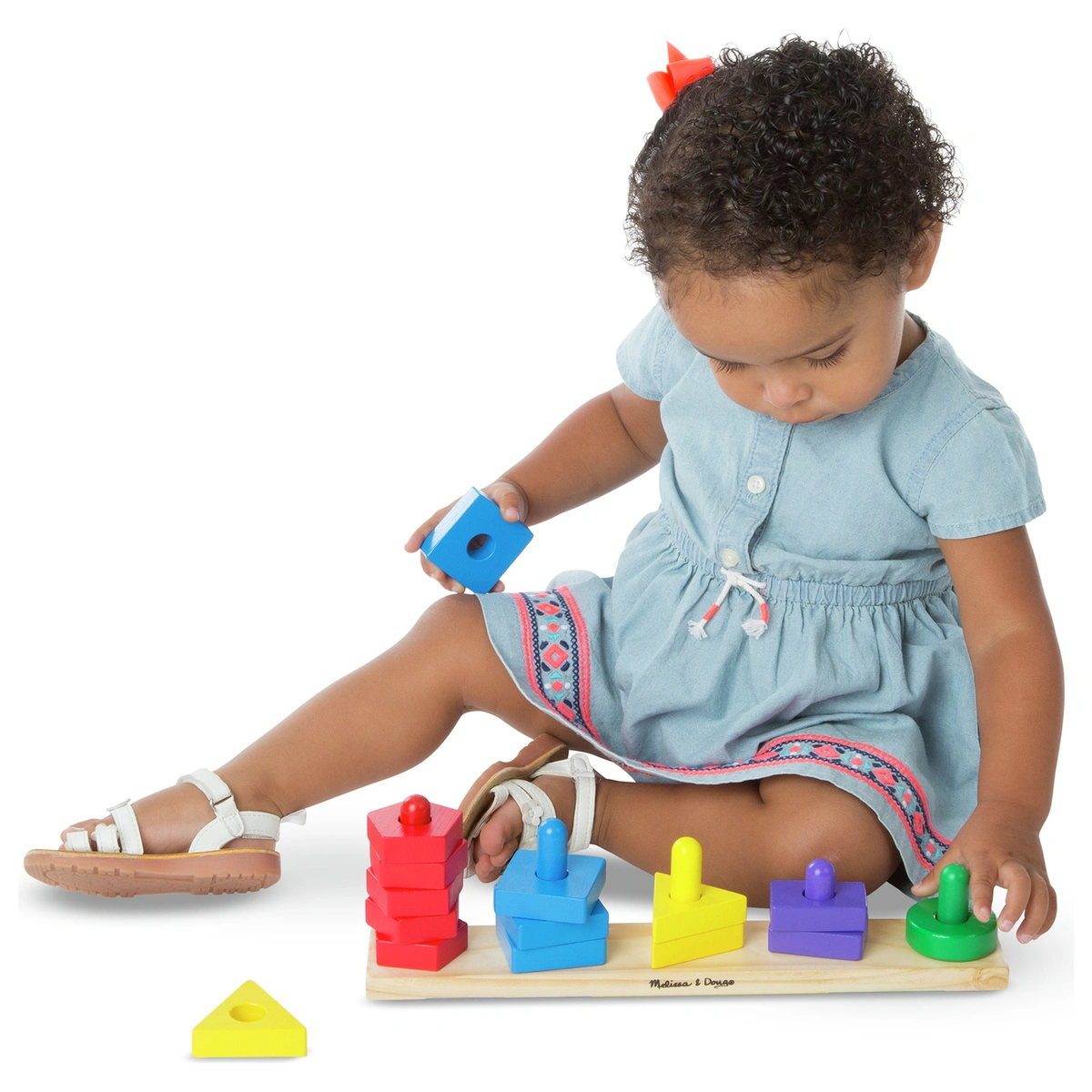 Melissa & Doug Stack Sort Board Toy