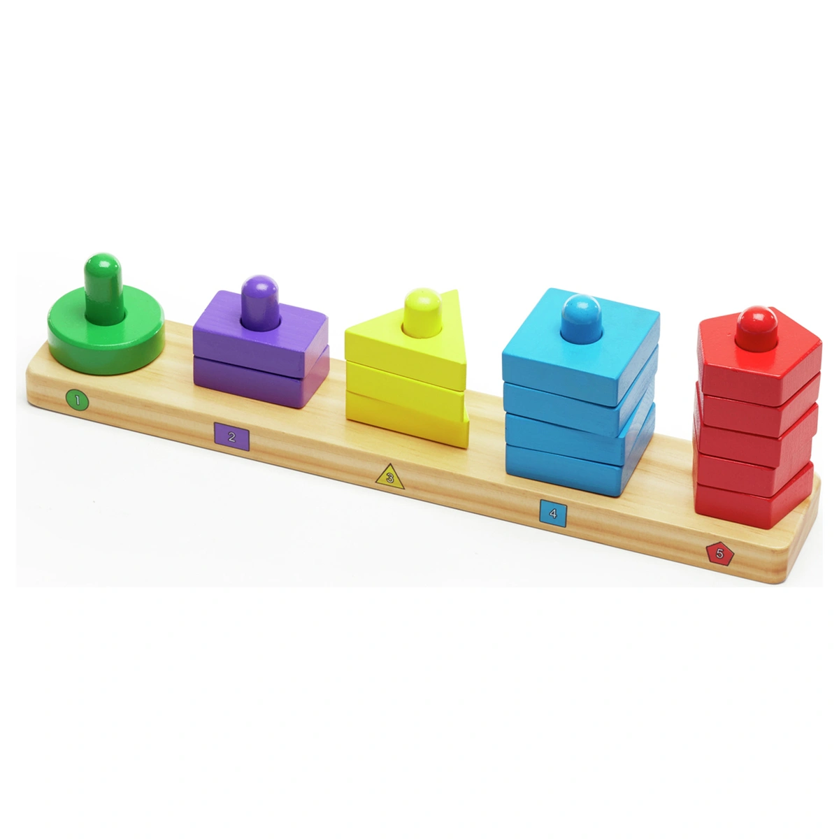 Melissa & Doug Stack Sort Board Toy