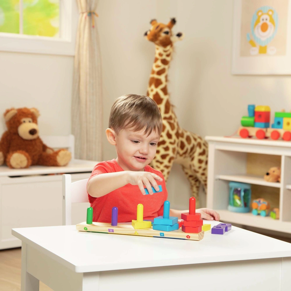 Melissa & Doug Stack Sort Board Toy