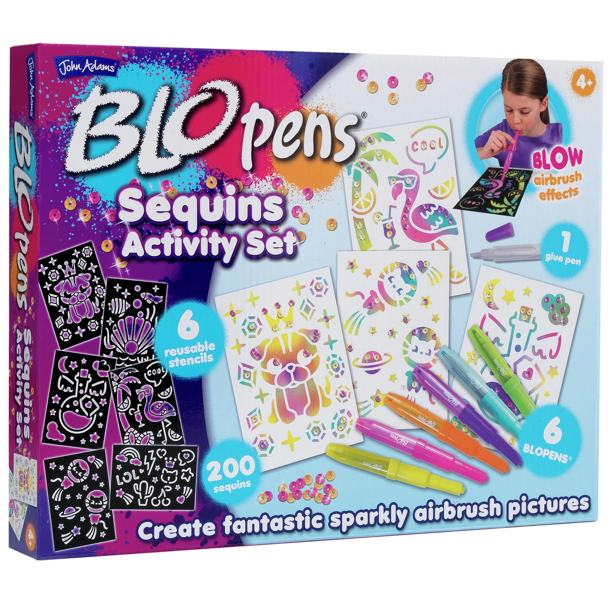 John Adams Blopens Sequins Set