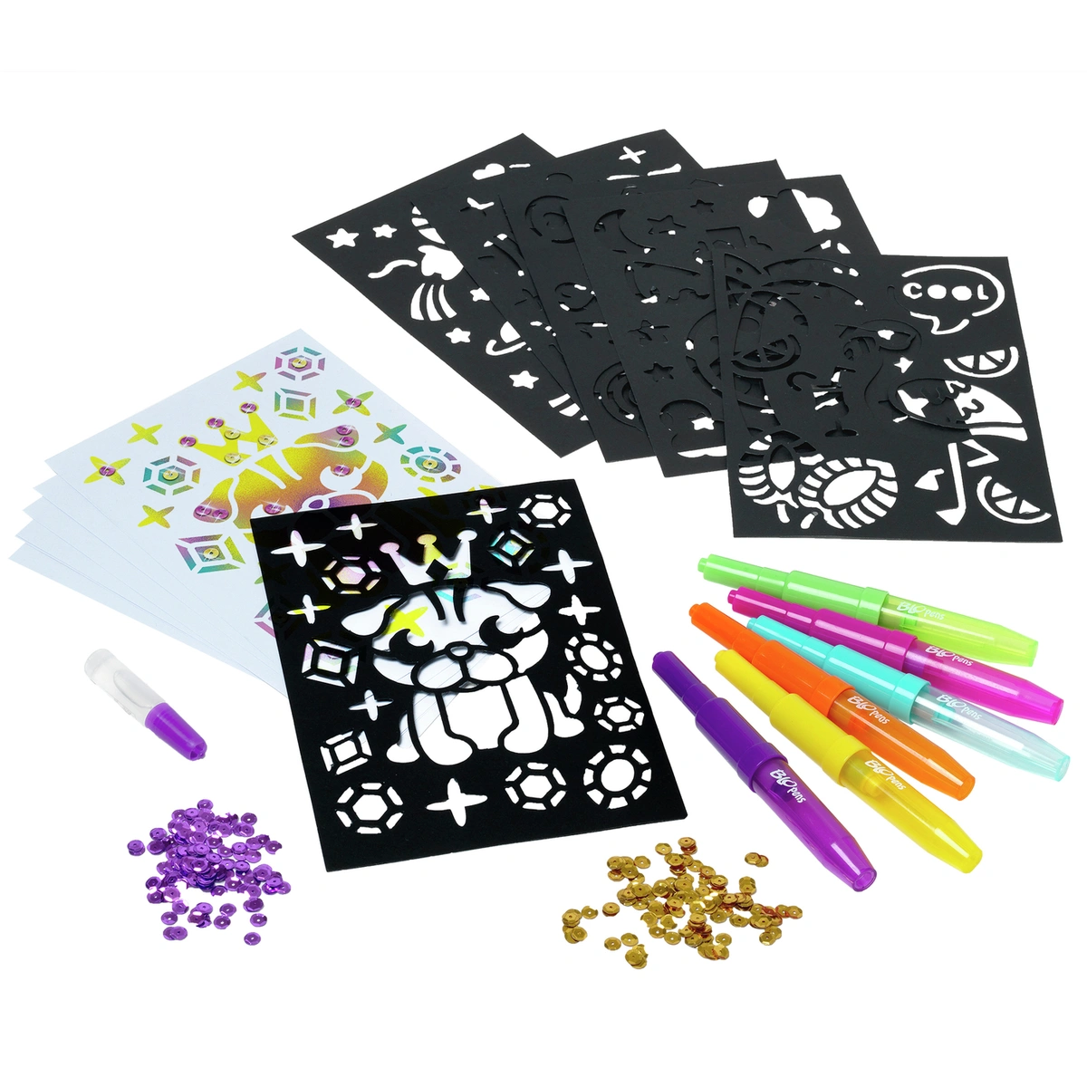 John Adams Blopens Sequins Set