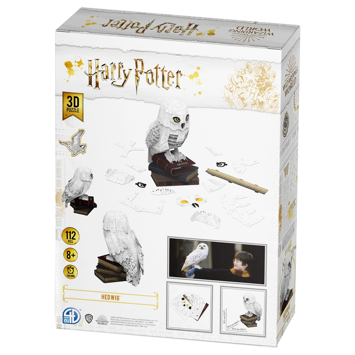 Harry Potter Hedwig Owl 3D Model Kit Puzzle