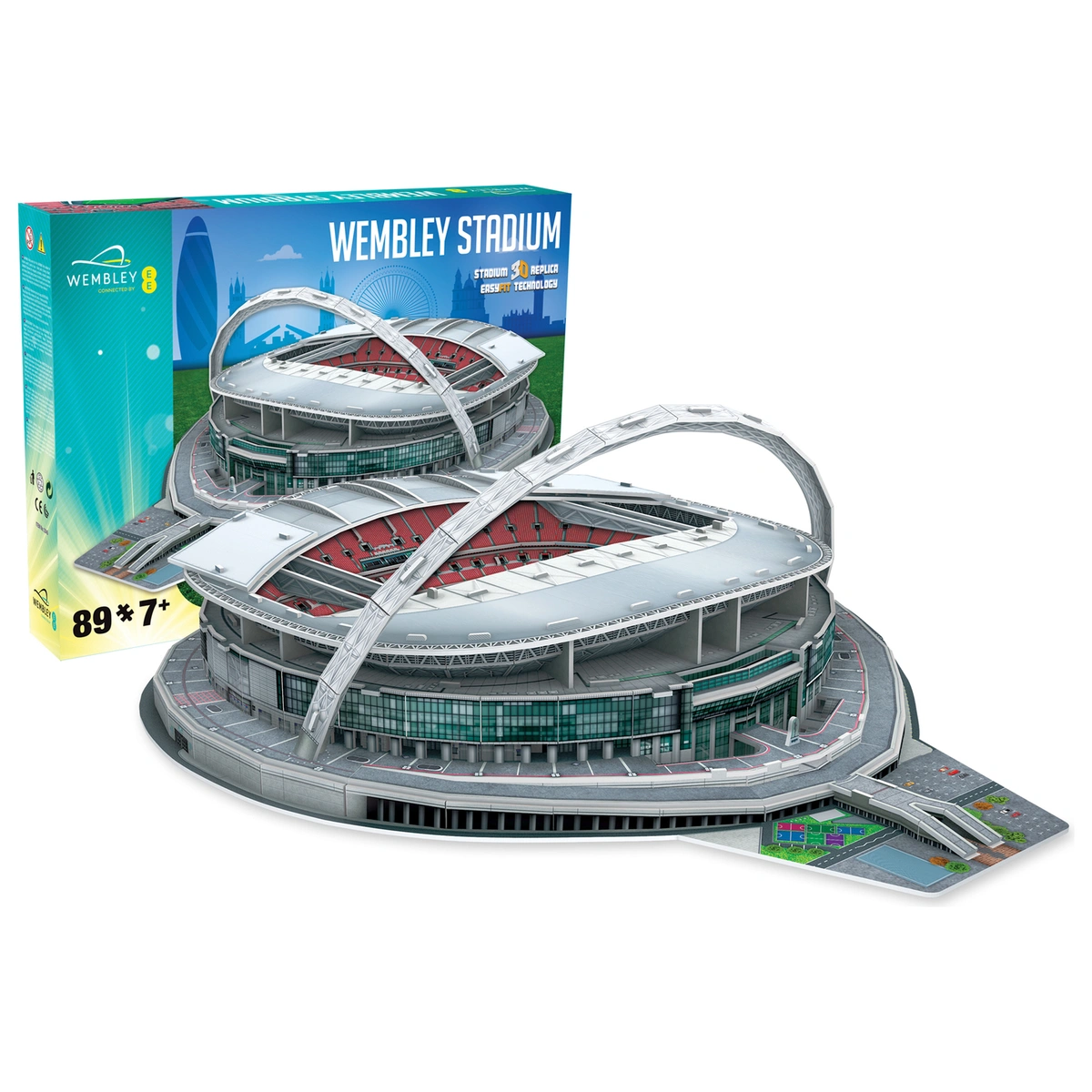 Wembley FA Football Stadium 3D Model Kit Puzzle