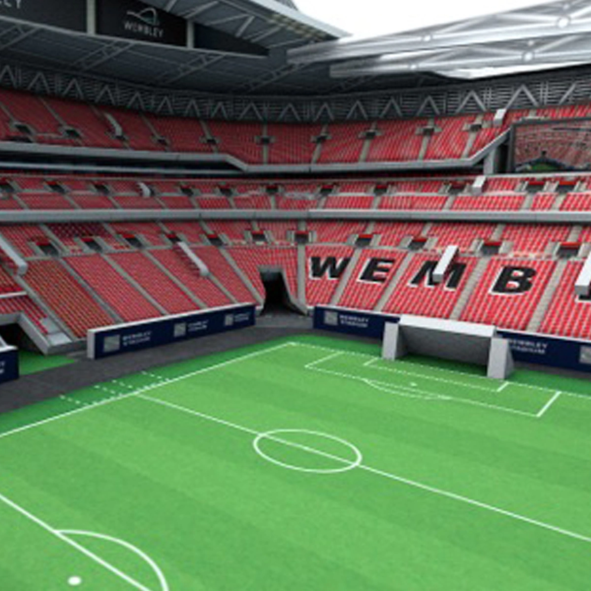 Wembley FA Football Stadium 3D Model Kit Puzzle