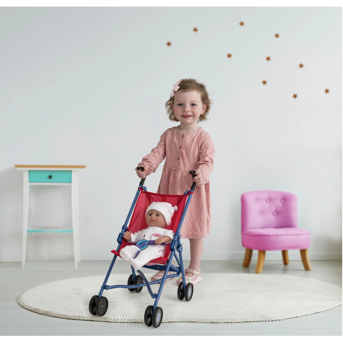 Peppa Pig Basic Folding Dolls Stroller