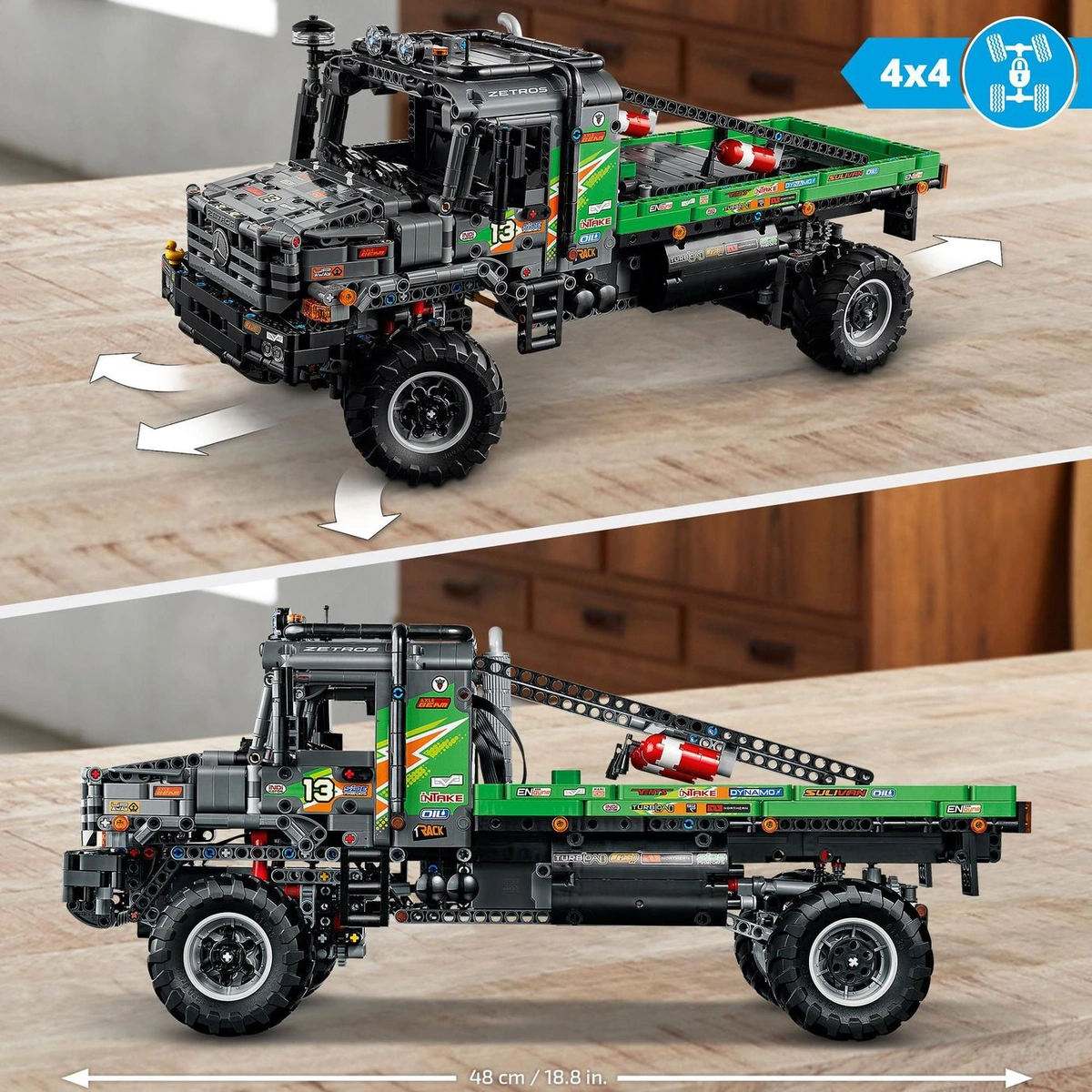 LEGO Technic 4x4 Mercedes-Benz Zetros Trial RC Truck 42129
